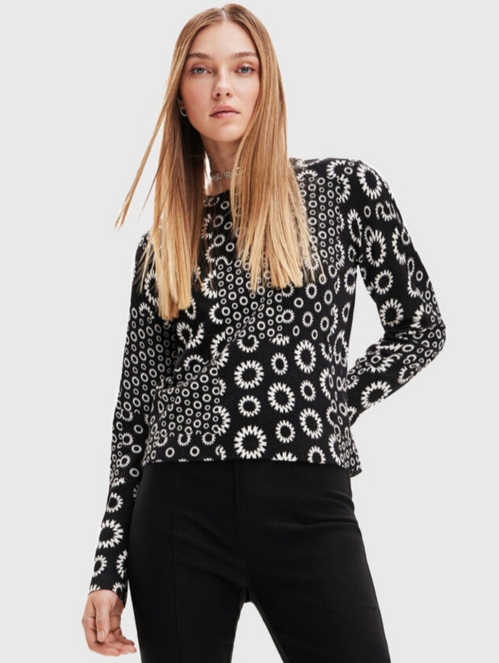 Desigual Luka Sweater Size S